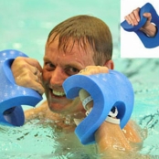 Aqua boxing gloves
