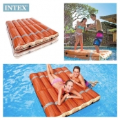 Log jam raft