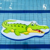 Drijfmat Krokodil