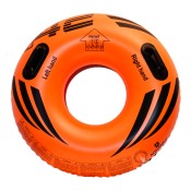 PVC  glijbaanband sing oranje 96 cm rond enkel