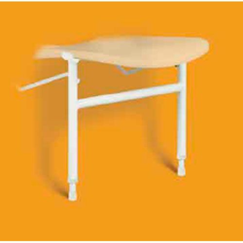 Foto: Hulppootset voor douchezitting - RVS gecoat