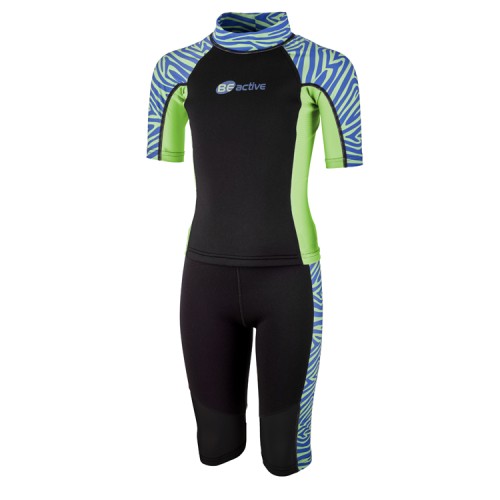 Foto: Neopreen Shorty Zebra 2-delig