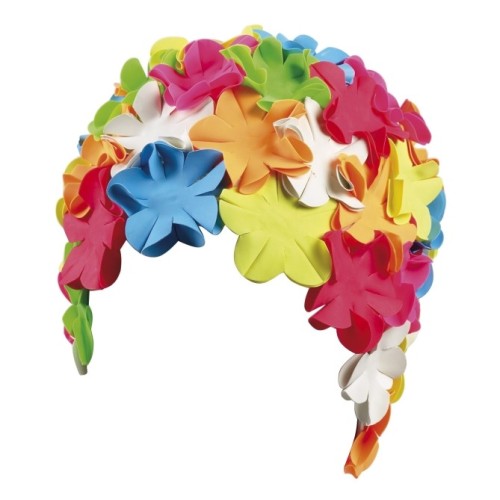 Foto: Badmuts met Bloemen