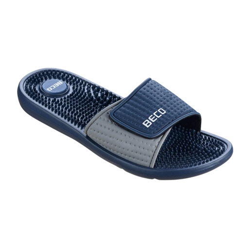 Foto: Beco Badslipper met massage voetbed