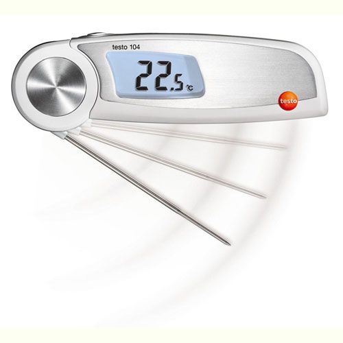 Foto: Testo 104 waterdichte klapthermometer