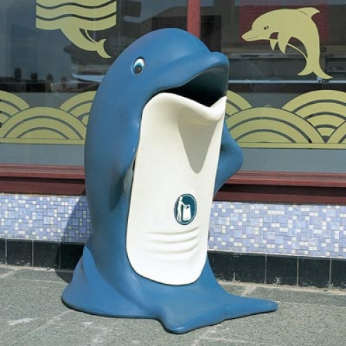 Afvalbak Splash dolfijn